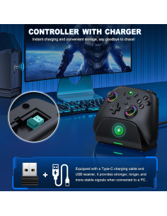 Controlador Pro Inalámbrico Svetaecho para Nintendo Switch 2