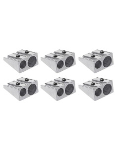 Sacapuntas de Magnesio JoyKot Doble Agujero para Supervivencia