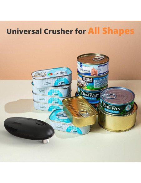 Abrelatas Eléctrico SYAWS Automático para Latas - Negro