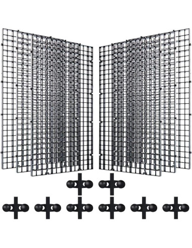 Divisores de Pecera 6 Pcs Layashala con Clips de Succión