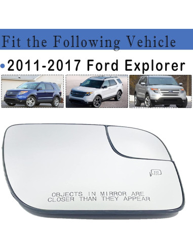 Cristal Espejo Lateral Calentado Danbojit Ford Explorer 2011-2017