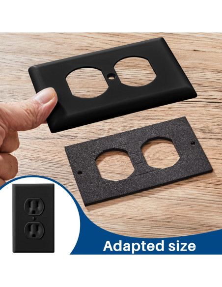 Gaskets de Aislamiento Tondiamo 50 Pcs 63x107mm Negro