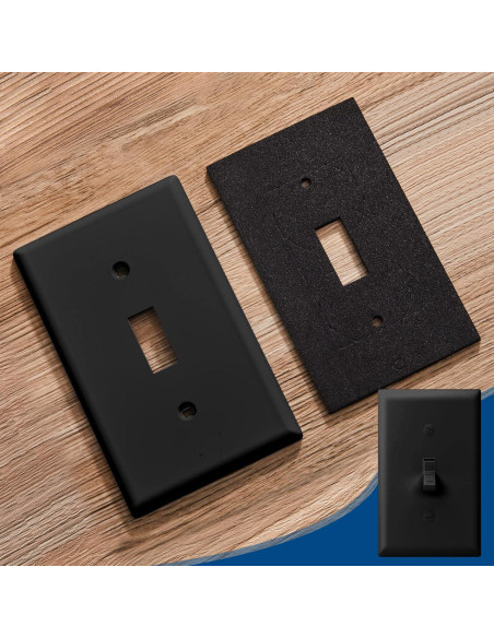 Gaskets de Aislamiento Tondiamo 50 Pcs 63x107mm Negro