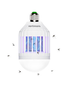 Bombilla Zapper de Insectos Vertmuro 9W Luz UV para Mosquitos