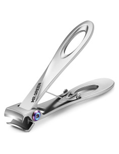 Cortaúñas MR.GREEN Acero Inoxidable Apertura Ancha 11mm