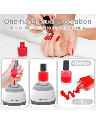 Mezclador Vortex Mini SWDTLAB 4000rpm Portátil para Pintura