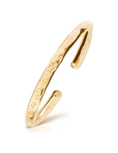 Anillo Abierto de Dedo del Pie Ellie J Maui Plata 925 Oro 14K