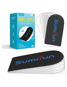 Elevadores de Talón Sumifun de Gel 1 Pulgada 4 Capas L