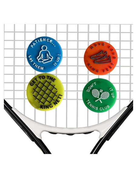 Amortiguadores de Vibración de Tenis Enyolidimk - 4 Pcs