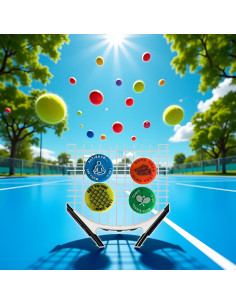 Amortiguadores de Vibración de Tenis Enyolidimk - 4 Pcs 2