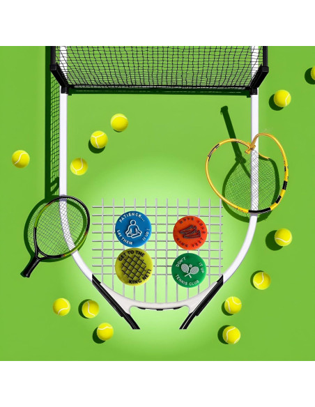 Amortiguadores de Vibración de Tenis Enyolidimk - 4 Pcs