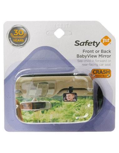 Espejo de Auto Safety 1st Baby View Giratorio Negro