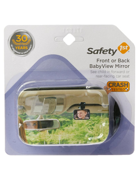 Espejo de Auto Safety 1st Baby View Giratorio Negro
