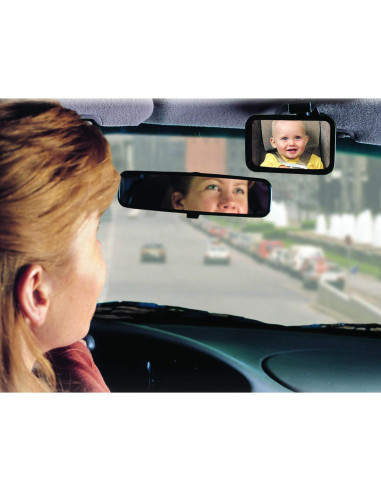 Espejo de Auto Safety 1st Baby View Giratorio Negro
