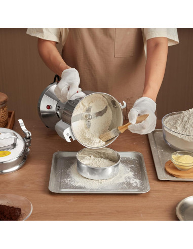 Molinillo de Granos Eléctrico VEVOR 550g Acero Inoxidable