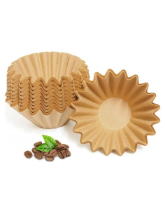 Filtros de café MUCXNIIY 100 unidades sin blanquear 2-5 tazas