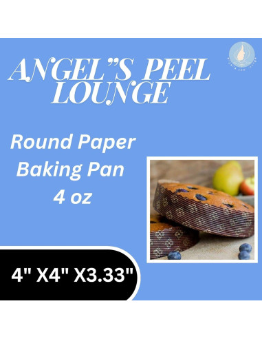 Moldes de Papel para Hornear Angel's Peel Lounge 30 Pzs 10.16 cm