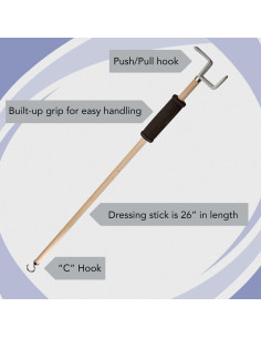 Tirador de Calcetines y Vestidor Deluxe Sammons Preston 66 cm 2