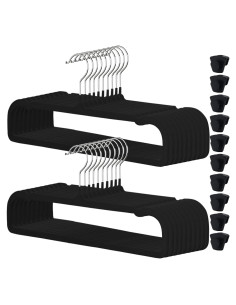 Perchas de Terciopelo BESSER HAUS 20 Piezas Antideslizantes