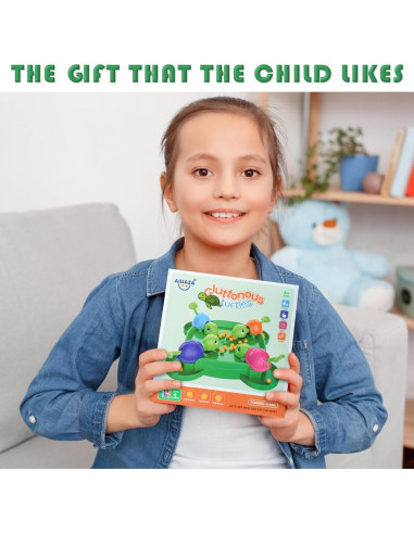 Juego de Mesa Tortuga Hambrienta 108 Frijoles - Lejiaxing