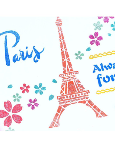 Marcadores Brillantes TWOHANDS, 12 Colores Metálicos Lavables