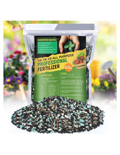 Fertilizante Granulado Bigmeta 10-10-10 0.5L para Jardinería