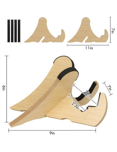 Soporte para Patineta Aolabela 1 de Madera Compacto y Personalizable 2