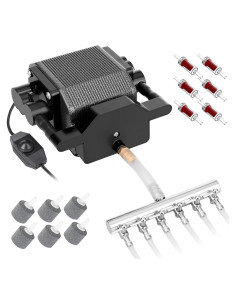 Bomba de Aire AquaMiracle 16W 475GPH Silenciosa para Acuario