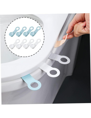 Juego de 6 Elevadores de Tapa de Inodoro TPR ETHZZLE