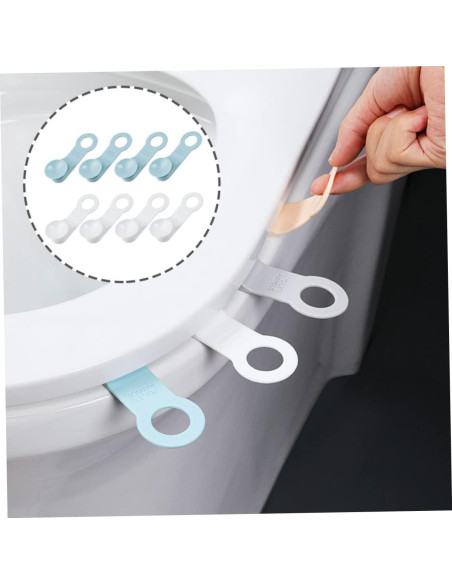 Juego de 6 Elevadores de Tapa de Inodoro TPR ETHZZLE