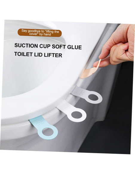 Juego de 6 Elevadores de Tapa de Inodoro TPR ETHZZLE