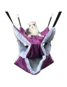 Cama Colgante para Animales Pequeños Mengxi 29cm Felpa Cálida