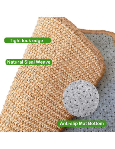 Alfombrilla de Rascado para Conejos Mooydee 40x30cm 2 Piezas