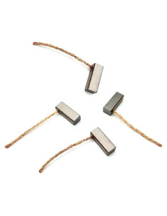 4 Piezas Cepillos de Carbono 4x4x10mm CAAT para Automóvil
