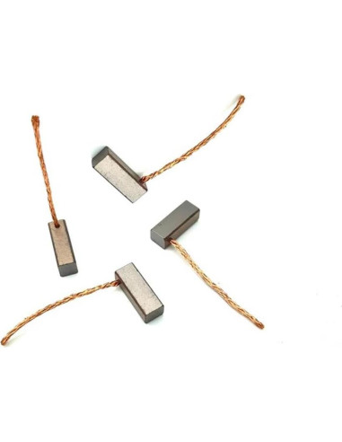 4 Piezas Cepillos de Carbono 4x4x10mm CAAT para Automóvil