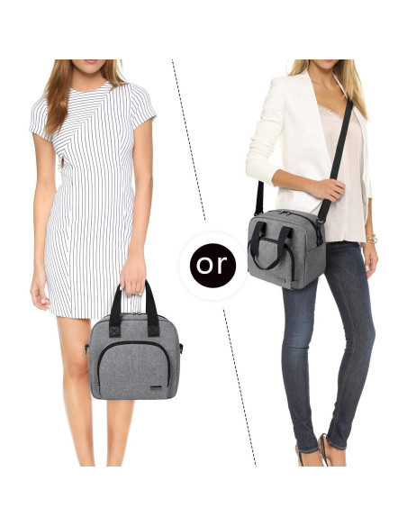 Bolsa de Enfriamiento de Leche Materna LUXJA Gris - Capacidad 6 Botellas