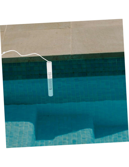Termómetro de Piscina Flotante BESPORTBLE Impermeable 16.5cm