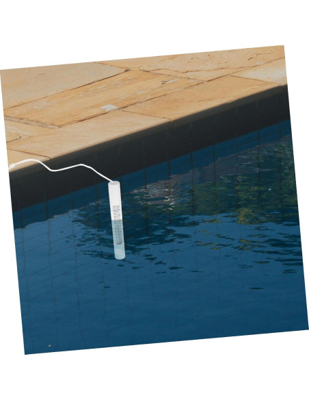 Termómetro de Piscina Flotante BESPORTBLE Impermeable 16.5cm
