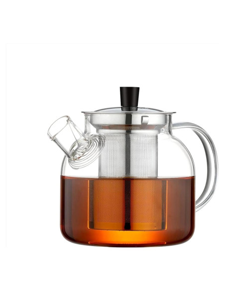 Tetera de vidrio borosilicato 800ml Ehugos con infusor