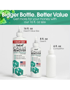 Gel Removedor de Callos DeEnti 473ml Menta Fresca Profesional 2