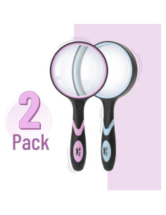 Lupa de Mano Mr. Pen 5X - Paquete de 2 Unidades, Vidrio 2