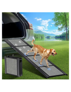 Rampa Plegable para Perros GAOYITK 180 cm Antideslizante