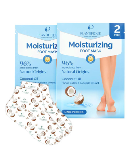 Mascarilla Hidratante para Pies Plantifique 2 Pares Karité