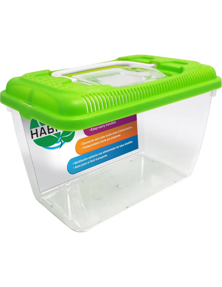 Tanque Portátil de Plástico Claro Penn-Plax 0.6 Galones