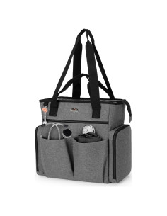 Bolsa de Enfermera LoDrid Acolchada para Laptop 39.62 cm Gris
