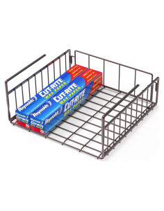 Cesta Bajo Estante Simple Houseware Bronce 31.75x27.94 cm