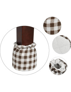 Calcetines para Muebles WarmHut 16PCS Antideslizantes 2