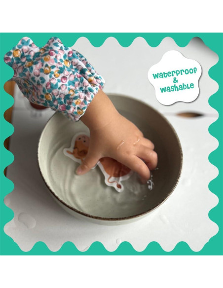 Stick4Ever Libro de Stickers de Gelatina DINO MINI - 50 Piezas