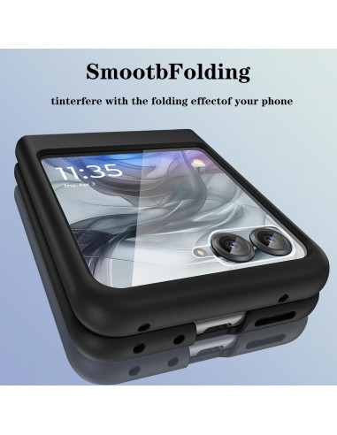 Funda Protectora Astter para Motorola Razr 2025 - Negro