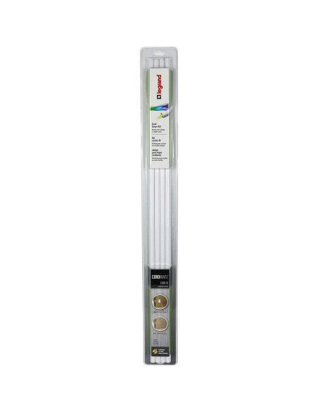 Organizador de Cables Legrand Cordmate CMK10 Pintable 120cm